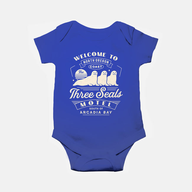 Three Seals Motel Emblem-Baby-Basic-Onesie-LAGELANTEE