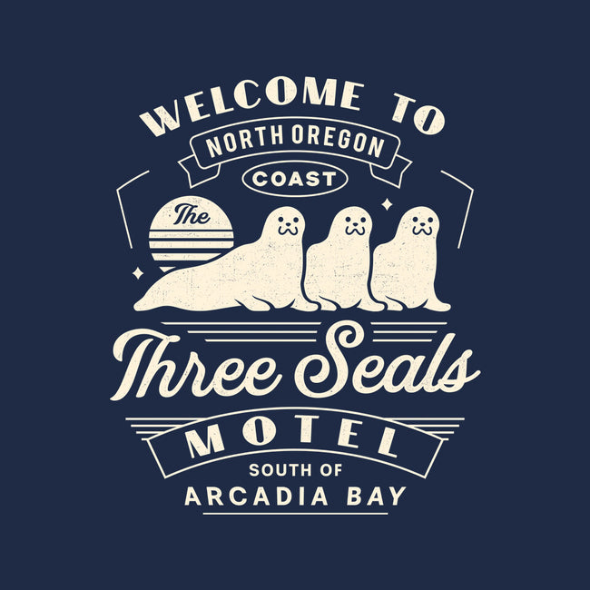 Three Seals Motel Emblem-Mens-Heavyweight-Tee-LAGELANTEE