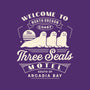 Three Seals Motel Emblem-Unisex-Kitchen-Apron-LAGELANTEE