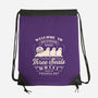 Three Seals Motel Emblem-None-Drawstring-Bag-LAGELANTEE