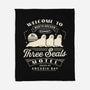 Three Seals Motel Emblem-None-Fleece-Blanket-LAGELANTEE