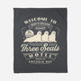 Three Seals Motel Emblem-None-Fleece-Blanket-LAGELANTEE