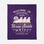 Three Seals Motel Emblem-None-Fleece-Blanket-LAGELANTEE