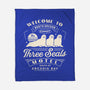 Three Seals Motel Emblem-None-Fleece-Blanket-LAGELANTEE