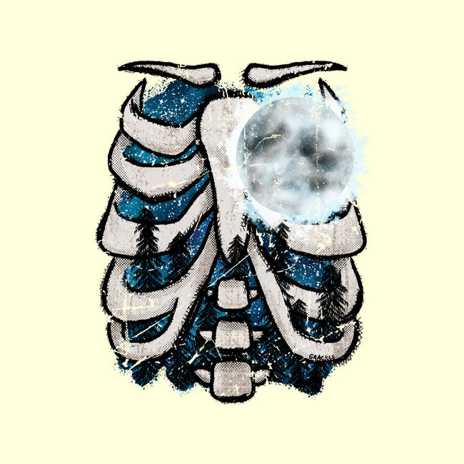 Heart Of The Forest-None-Glossy-Sticker-JanGrackleArt