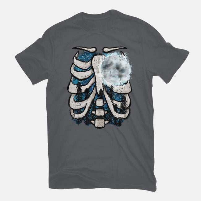 Heart Of The Forest-Womens-Fitted-Tee-JanGrackleArt