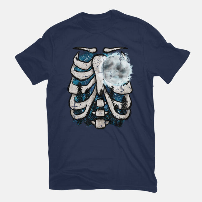Heart Of The Forest-Womens-Fitted-Tee-JanGrackleArt