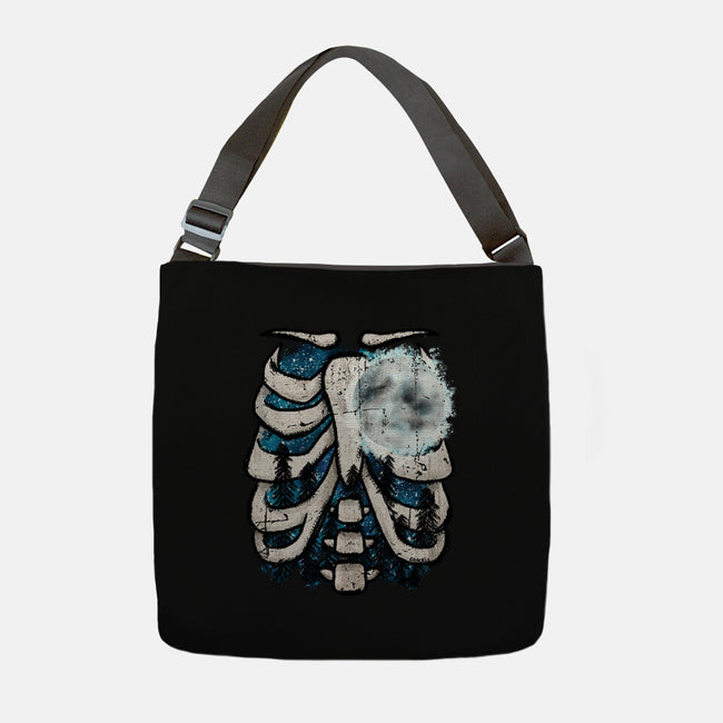 Heart Of The Forest-None-Adjustable Tote-Bag-JanGrackleArt