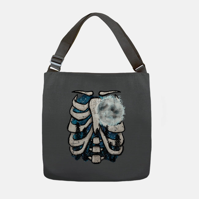 Heart Of The Forest-None-Adjustable Tote-Bag-JanGrackleArt