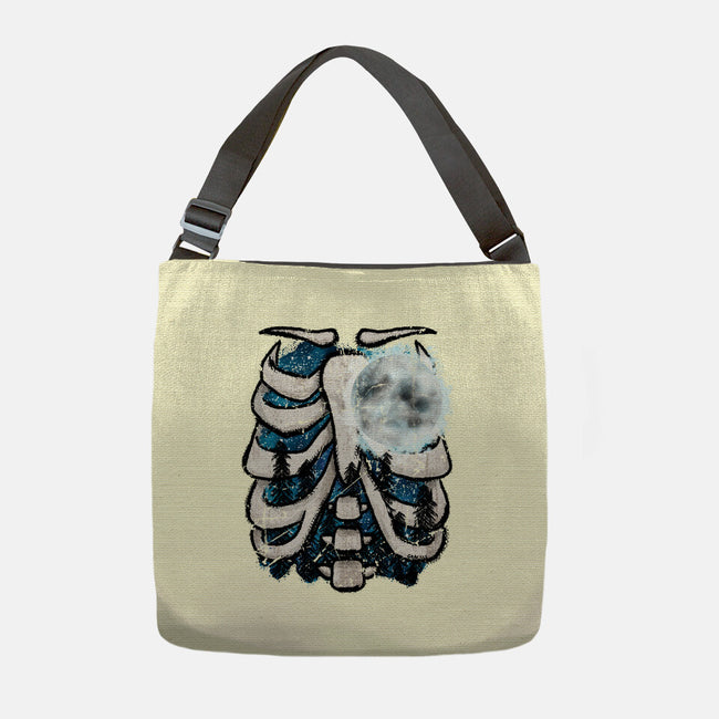 Heart Of The Forest-None-Adjustable Tote-Bag-JanGrackleArt