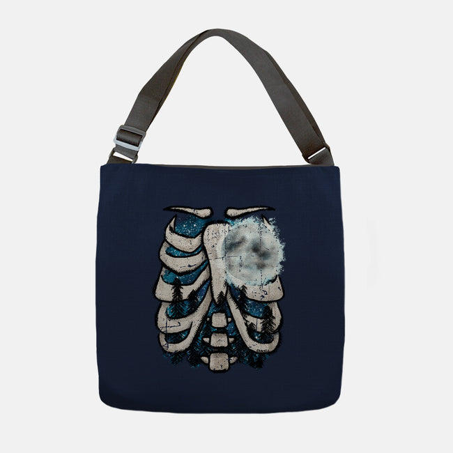 Heart Of The Forest-None-Adjustable Tote-Bag-JanGrackleArt
