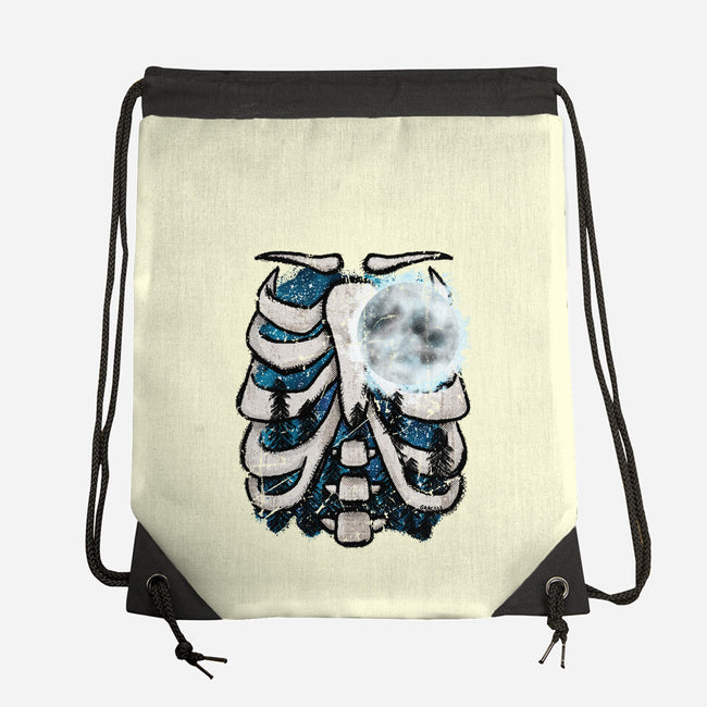 Heart Of The Forest-None-Drawstring-Bag-JanGrackleArt