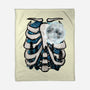 Heart Of The Forest-None-Fleece-Blanket-JanGrackleArt