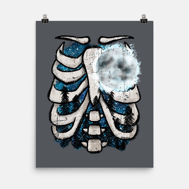 Heart Of The Forest-None-Matte-Poster-JanGrackleArt