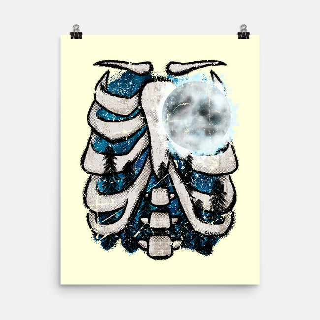 Heart Of The Forest-None-Matte-Poster-JanGrackleArt