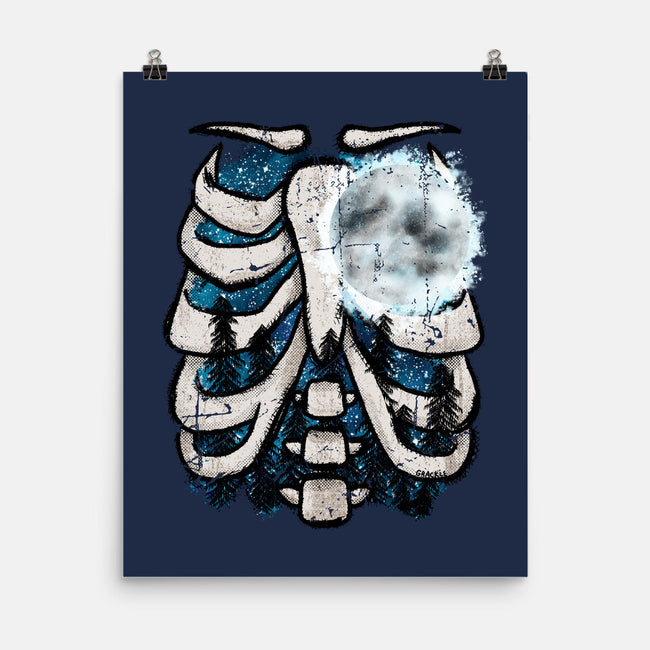 Heart Of The Forest-None-Matte-Poster-JanGrackleArt