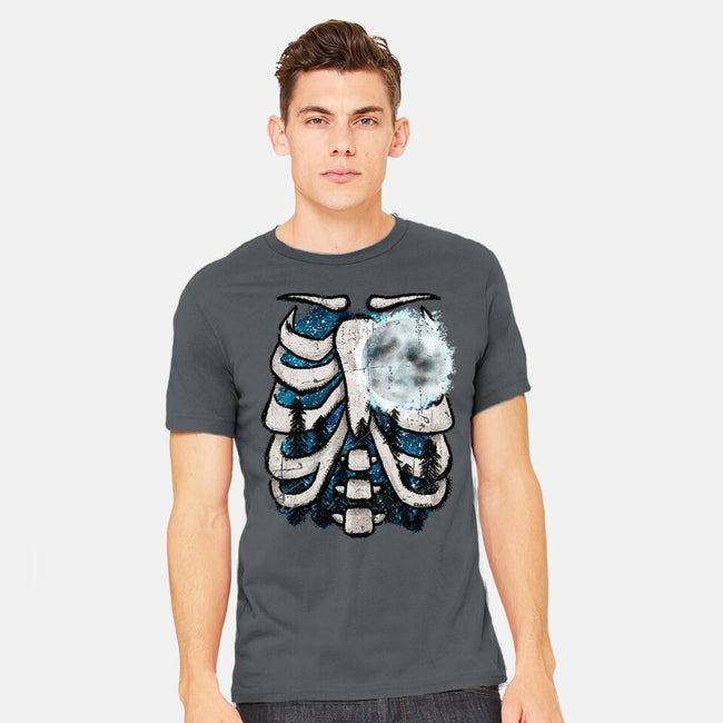 Heart Of The Forest-Mens-Heavyweight-Tee-JanGrackleArt