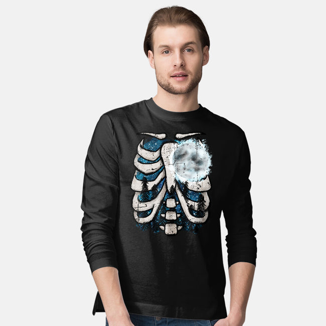 Heart Of The Forest-Mens-Long Sleeved-Tee-JanGrackleArt