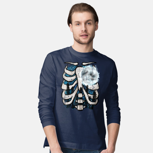 Heart Of The Forest-Mens-Long Sleeved-Tee-JanGrackleArt