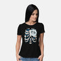 Heart Of The Forest-Womens-Basic-Tee-JanGrackleArt