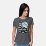 Heart Of The Forest-Womens-Basic-Tee-JanGrackleArt