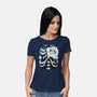 Heart Of The Forest-Womens-Basic-Tee-JanGrackleArt