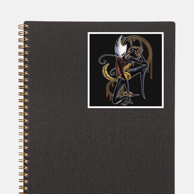 Musical Cartographer-None-Glossy-Sticker-JanGrackleArt