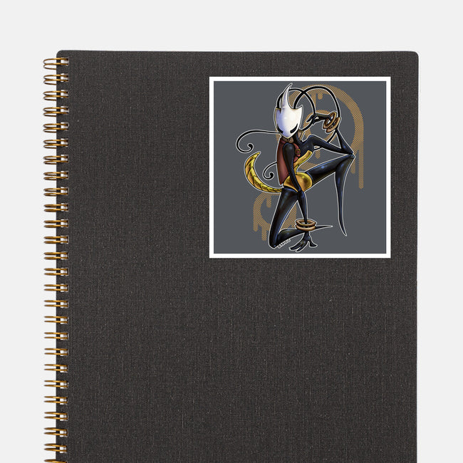 Musical Cartographer-None-Glossy-Sticker-JanGrackleArt
