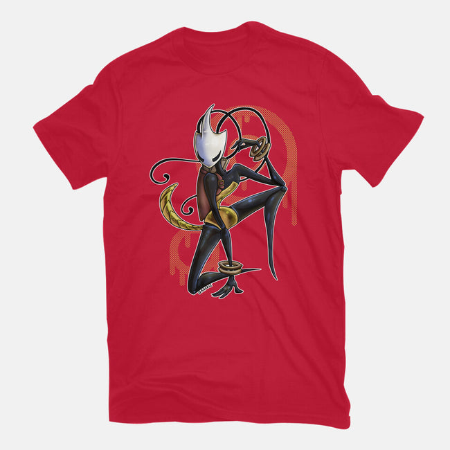 Musical Cartographer-Womens-Fitted-Tee-JanGrackleArt