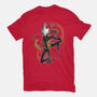 Musical Cartographer-Mens-Heavyweight-Tee-JanGrackleArt