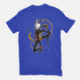 Musical Cartographer-Womens-Fitted-Tee-JanGrackleArt