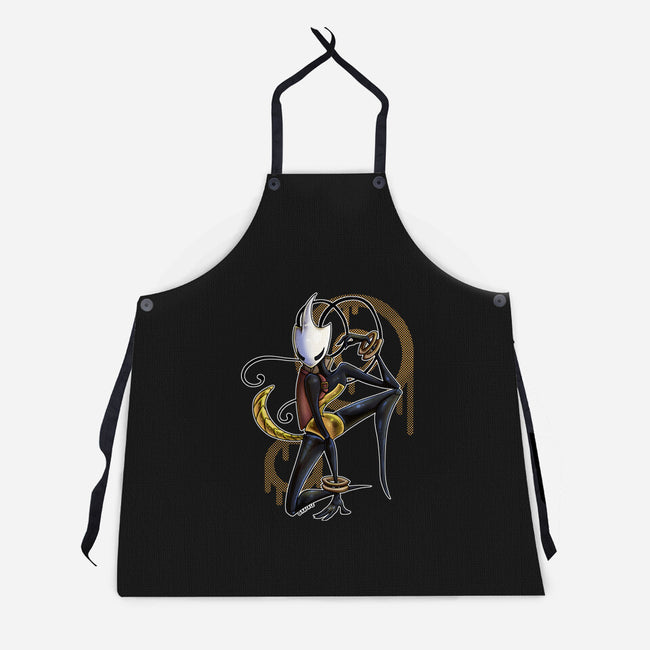 Musical Cartographer-Unisex-Kitchen-Apron-JanGrackleArt