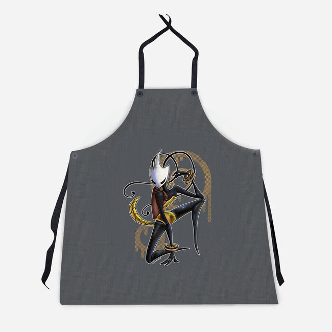 Musical Cartographer-Unisex-Kitchen-Apron-JanGrackleArt