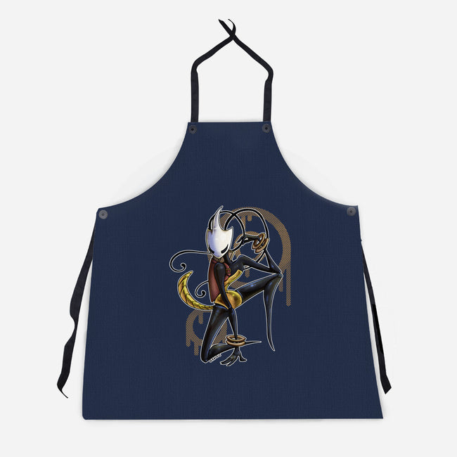 Musical Cartographer-Unisex-Kitchen-Apron-JanGrackleArt