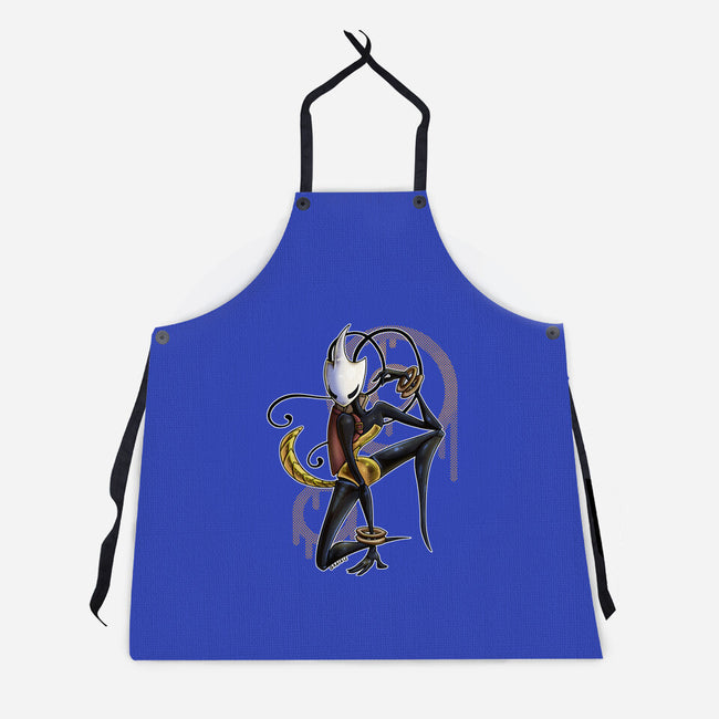 Musical Cartographer-Unisex-Kitchen-Apron-JanGrackleArt
