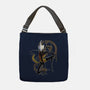 Musical Cartographer-None-Adjustable Tote-Bag-JanGrackleArt