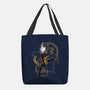 Musical Cartographer-None-Basic Tote-Bag-JanGrackleArt