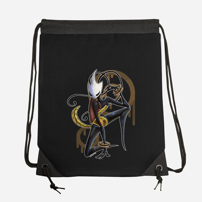 Musical Cartographer-None-Drawstring-Bag-JanGrackleArt