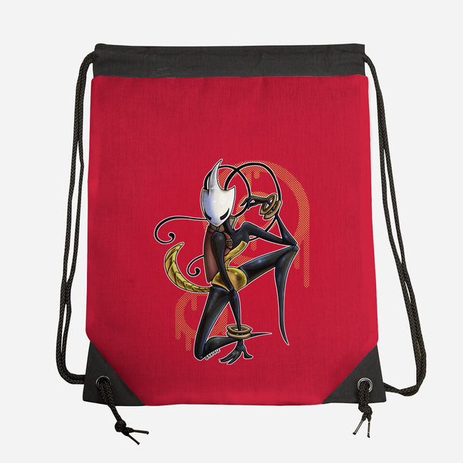 Musical Cartographer-None-Drawstring-Bag-JanGrackleArt