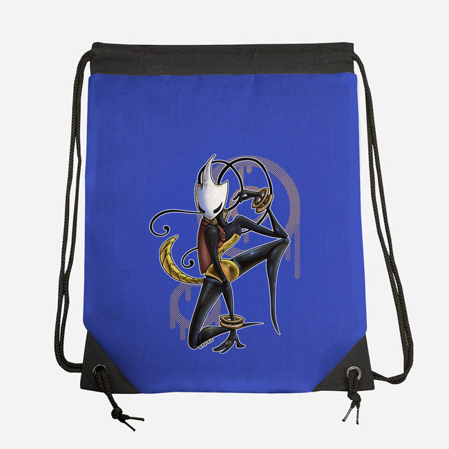 Musical Cartographer-None-Drawstring-Bag-JanGrackleArt