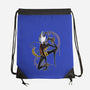 Musical Cartographer-None-Drawstring-Bag-JanGrackleArt