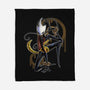Musical Cartographer-None-Fleece-Blanket-JanGrackleArt