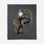Musical Cartographer-None-Fleece-Blanket-JanGrackleArt