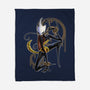 Musical Cartographer-None-Fleece-Blanket-JanGrackleArt