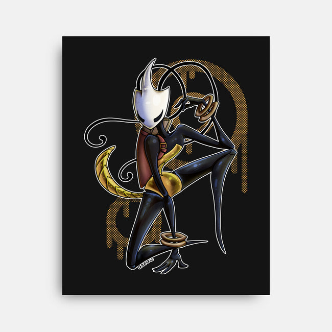 Musical Cartographer-None-Stretched-Canvas-JanGrackleArt