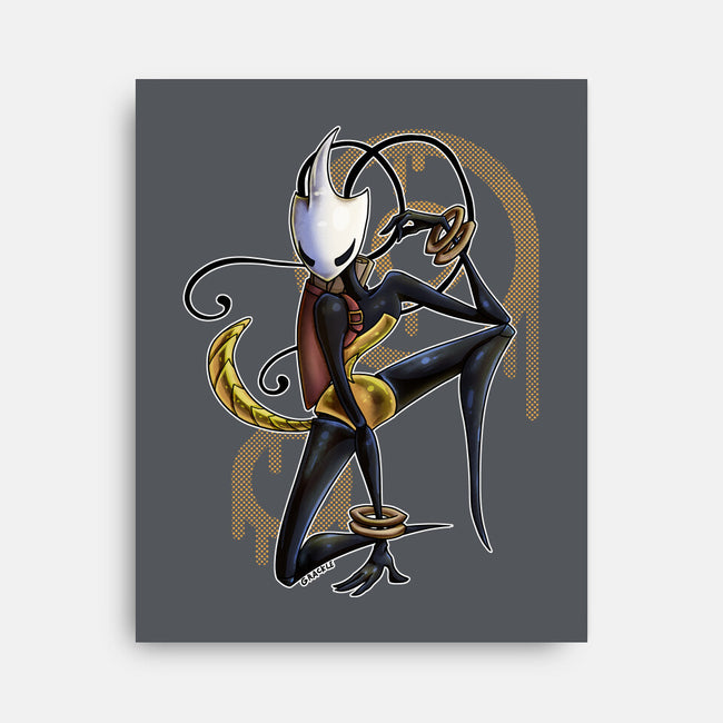 Musical Cartographer-None-Stretched-Canvas-JanGrackleArt