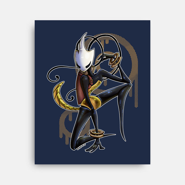 Musical Cartographer-None-Stretched-Canvas-JanGrackleArt