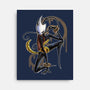 Musical Cartographer-None-Stretched-Canvas-JanGrackleArt