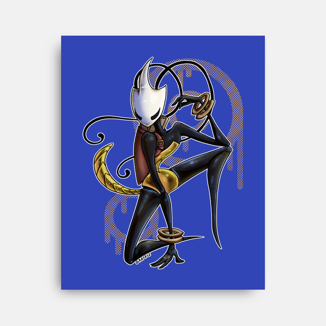 Musical Cartographer-None-Stretched-Canvas-JanGrackleArt