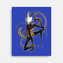 Musical Cartographer-None-Stretched-Canvas-JanGrackleArt